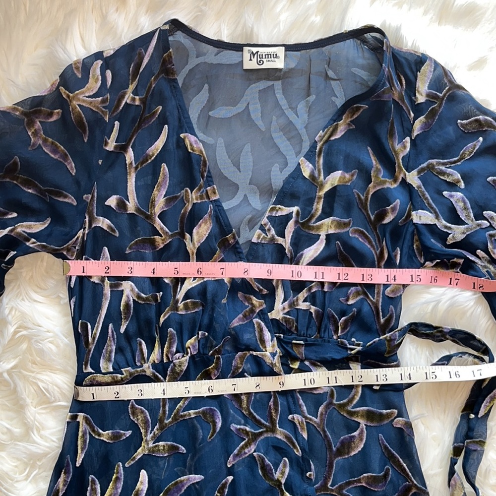 NWOT Show Me Your Mumu Anita Wrap Kimono ~ in The Vinings Burn Out - Picture 4 of 13